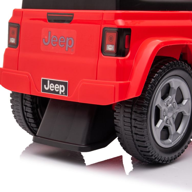 Freddo - Jeep Rubicon Foot to Floor Ride On - Red - Outdoor
