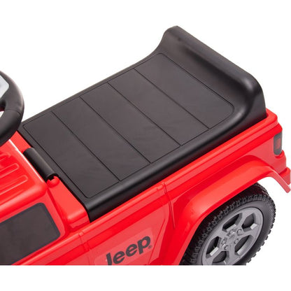 Freddo - Jeep Rubicon Foot to Floor Ride On - Red - Outdoor