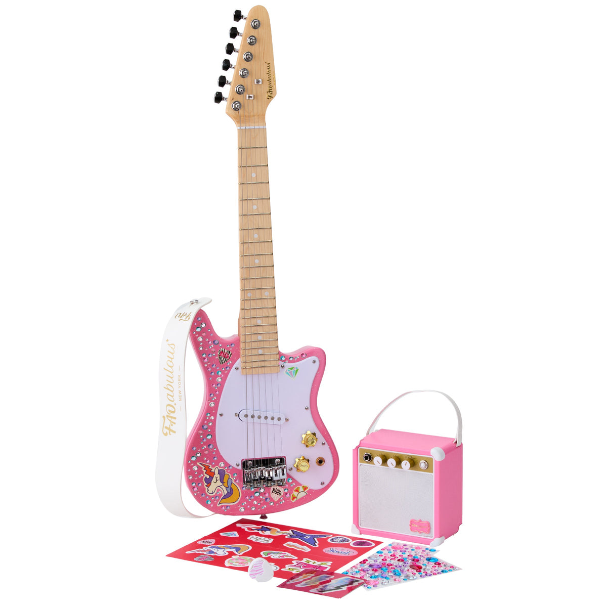 FAO Schwarz - Kids Electric Guitar and Amp - Music