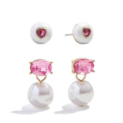 Minibar by BaubleBar - Kids Pearl Earring Set - Trend Accessories