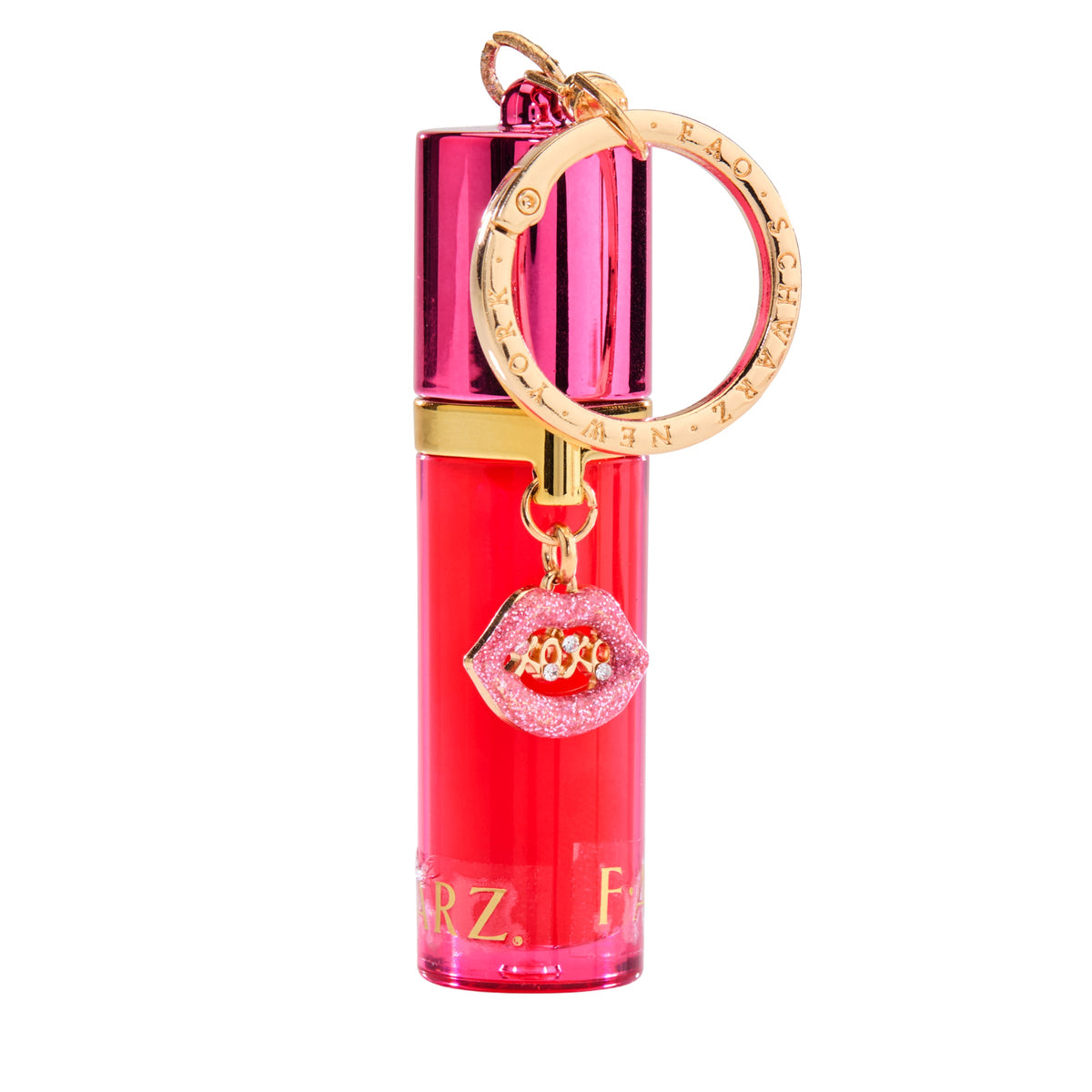 FAO Schwarz - Lip Gloss Keychain – Cherry Pop - Fashion Activity and Roleplay