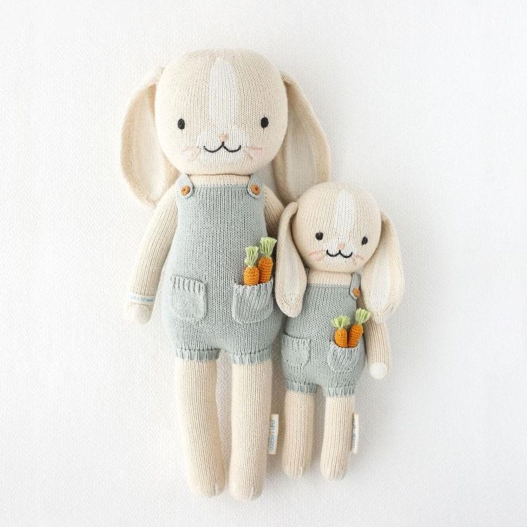 Cuddle And Kind - Little 13" Henry the Bunny Hand-Knit Doll - Plush