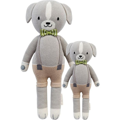 Cuddle And Kind - Little 13" Noah the Dog Hand-Knit Doll - Plush