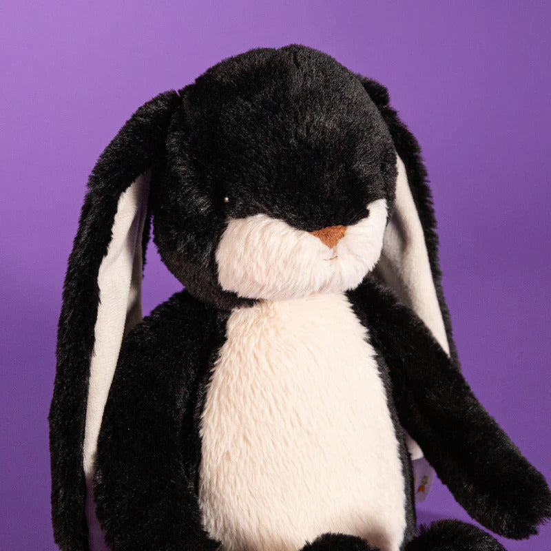 Bunnies By The Bay - Little Floppy Nibble Bunny Plush - Black - Plush