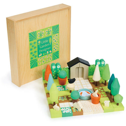 Tender Leaf Toys - Little Garden Designer Wooden Toy - Preschool