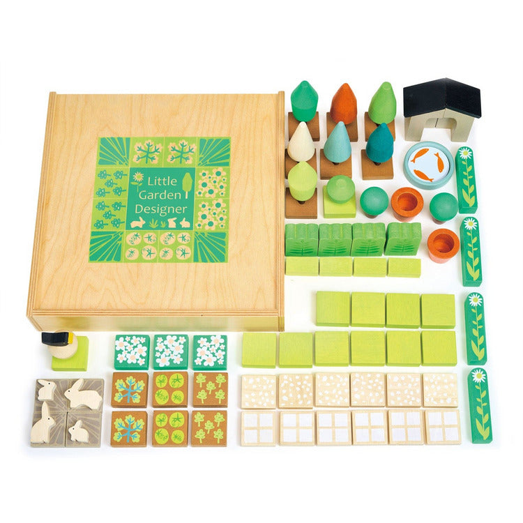 Tender Leaf Toys - Little Garden Designer Wooden Toy - Preschool