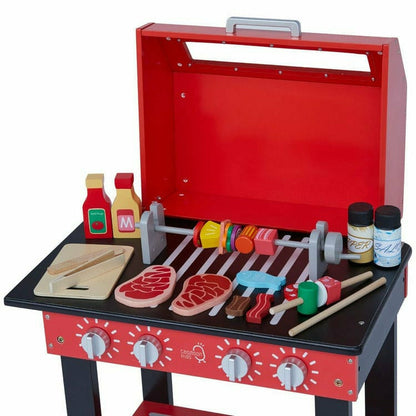 Teamson Kids - Little Helper Backyard BBQ Play Stand - Preschool