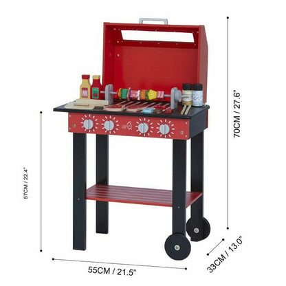 Teamson Kids - Little Helper Backyard BBQ Play Stand - Preschool