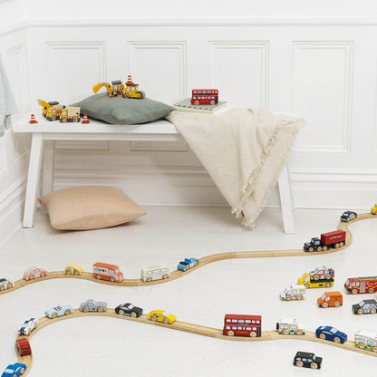 Le Toy Van - London Toy Car Set - 7 Pieces - Preschool