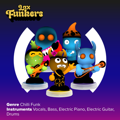 Loops Lab® - Loops Lab Starter Set + Complementary 5-Dolls Band - The Lax Funkers - Electronics