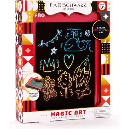 FAO Schwarz - Magic Art LCD Drawing Tablet - Creativity