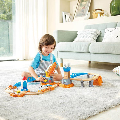 Hape - Mars Launch Rail Set - Preschool