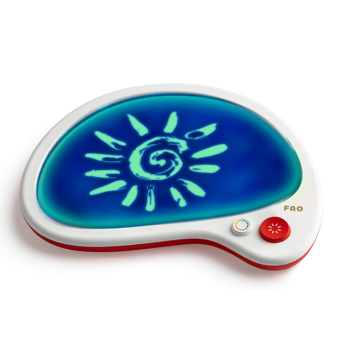 FAO Schwarz - Mess-Free Glow Palette Musical LED Art Pad - Creativity