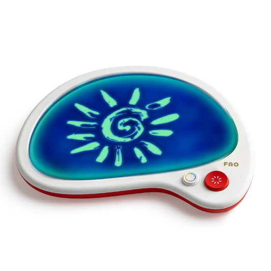 FAO Schwarz - Mess-Free Glow Palette Musical LED Art Pad - Creativity