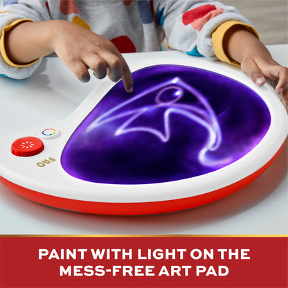 FAO Schwarz - Mess-Free Glow Palette Musical LED Art Pad - Creativity