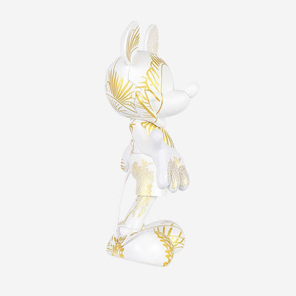 Leblon Delienne - Mickey Mouse 12" Star Style Martyn Lawrence Bullard Figurine - White & Gold - Collectibles