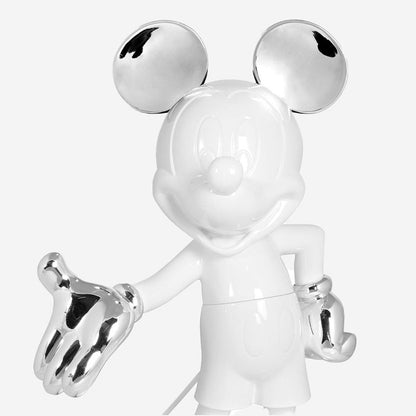 Leblon Delienne - Mickey Mouse 12" Welcome Studio Figurine - White & Silver - Collectibles