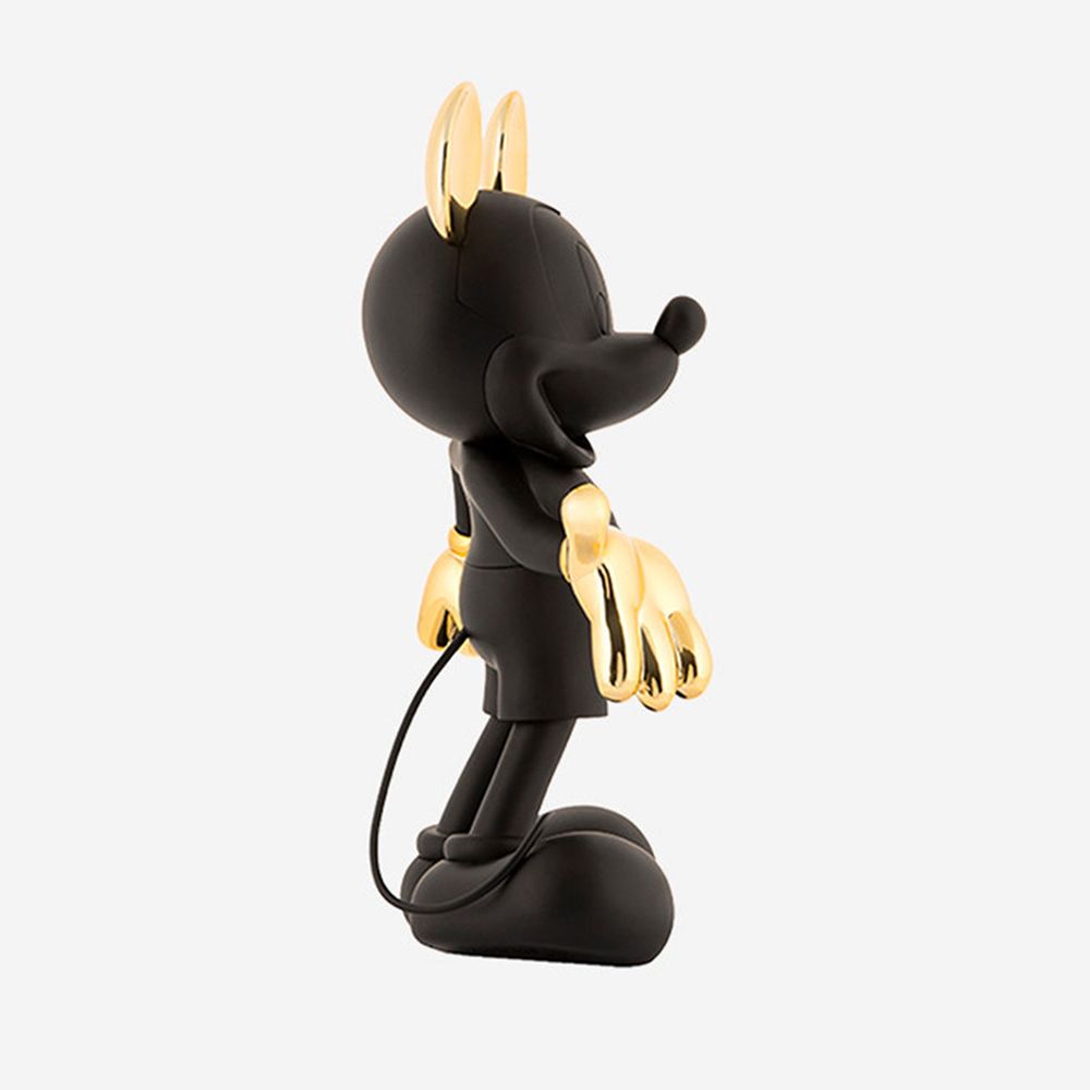 Leblon Delienne - Mickey Mouse Welcome 12" Studio Figurine - Black & Gold - Collectibles