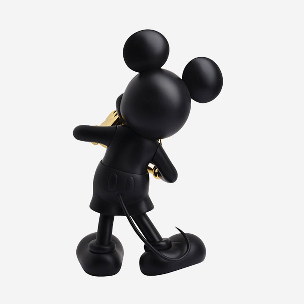 Leblon Delienne - Mickey Mouse With Love 12" Kelly Hoppen Figurine - Black & Gold - Collectibles
