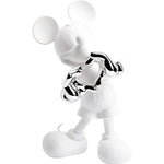Leblon Delienne - Mickey Mouse With Love 12" Kelly Hoppen Figurine - White & Silver - Collectibles
