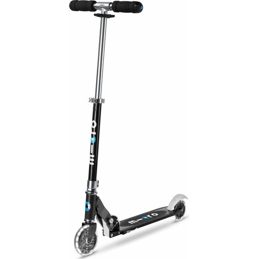 Micro Kickboard - Micro Sprite LED Scooter - Black - Outdoor