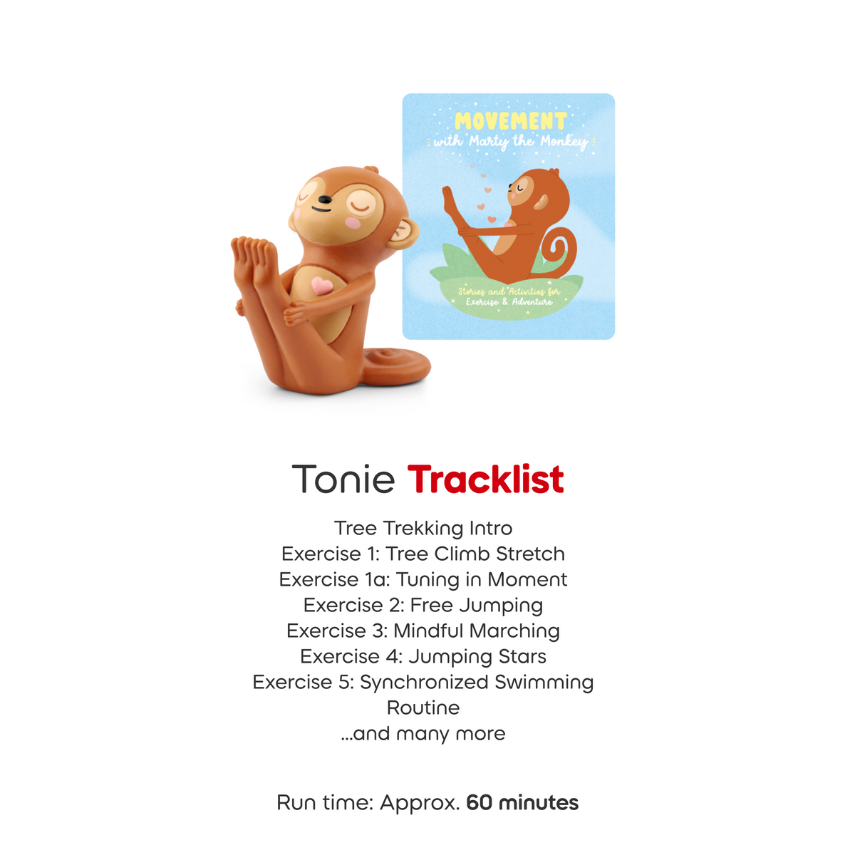 Tonies - Mindfulness: Movement with Marty the Monkey Tonie - Electronics