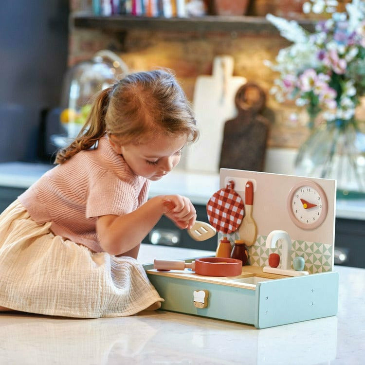 Tender Leaf Toys - Mini Chef Kitchenette - Preschool