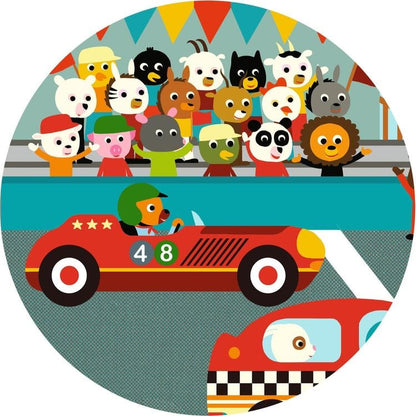 Djeco - Mini Racing Car Puzzle - Puzzles
