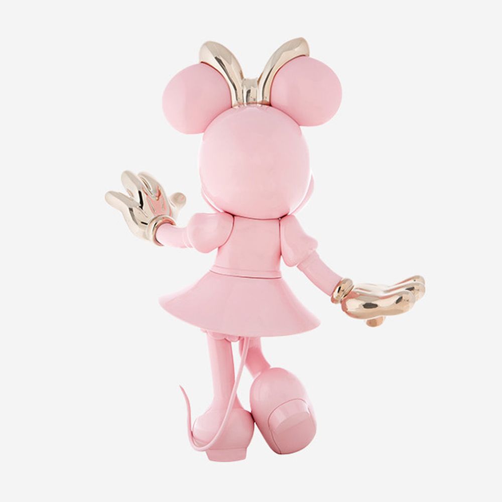 Leblon Delienne - Minnie Mouse 12" Welcome Studio Figurine - Pastel Pink & Rose Gold - Collectibles