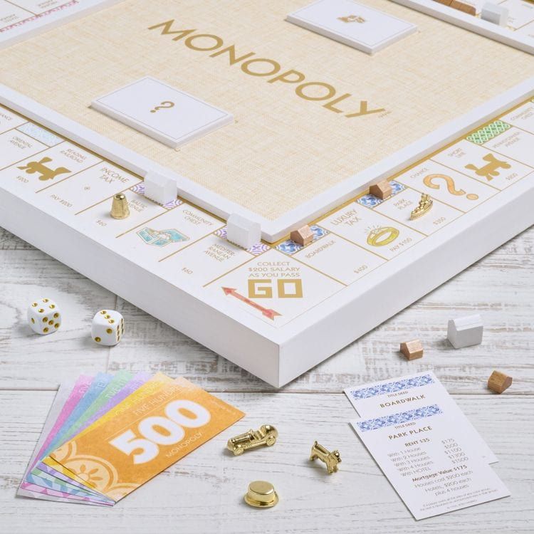 WS Game Company - Monopoly Bianco Edition - Games