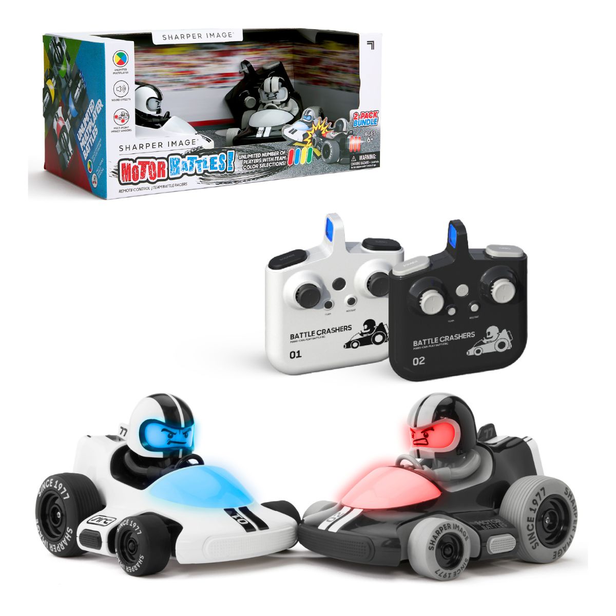 Sharper Image - Motor Battles RC Team Battle Racers - Vehicles