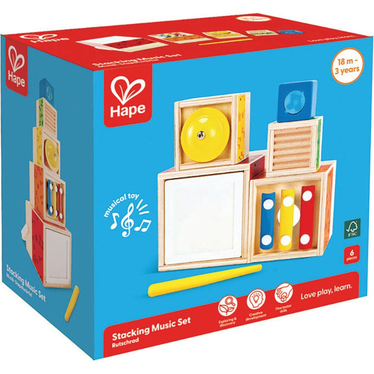 Hape - Multi Musical Block Set - Music