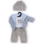FAO Schwarz - My FAO Doll Outfit - Light Blue & Grey - My FAO Doll