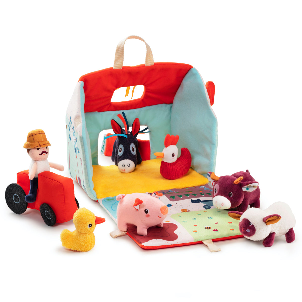 Lilliputiens - My First Farm Fold-out Exploring Set - Infants
