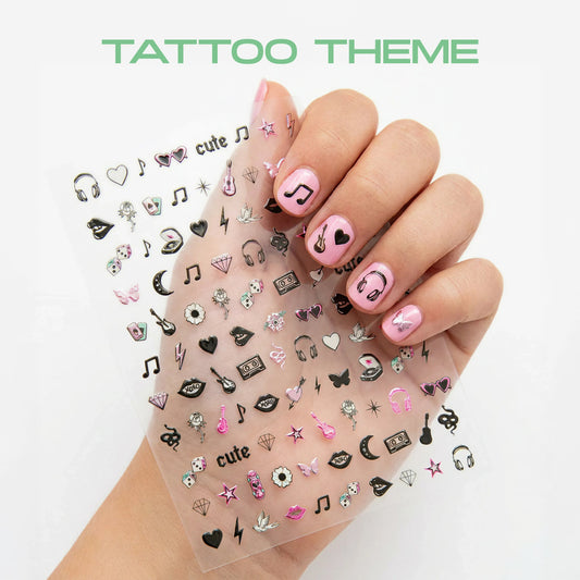 FAO Schwarz - Nail Stickers Set - Bling - Fashion Activity and Roleplay