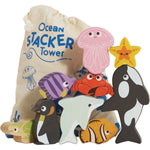 Le Toy Van - Ocean Life Stacking Animals & Bag - Infants