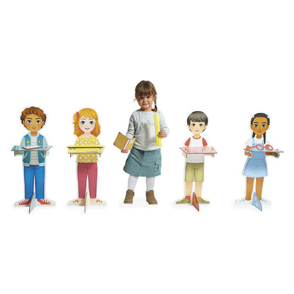 Janod - One Day at School Playset - Preschool