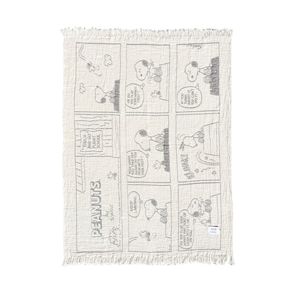 Maison Deux - Peanuts Blanket Comic Flightschool - Room Decor