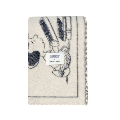 Maison Deux - Peanuts Blanket Comic ZZZ - Room Decor