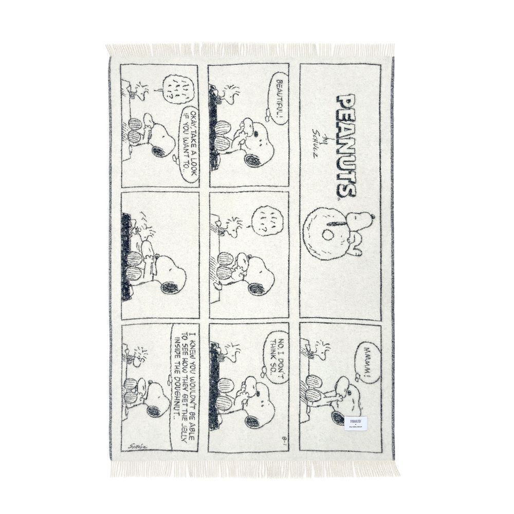 Maison Deux - Peanuts Blanket - Doughnut Comic - Trend Accessories