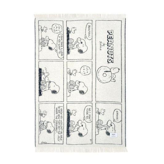 Maison Deux - Peanuts Blanket - Doughnut Comic - Trend Accessories