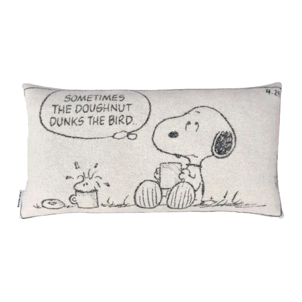 Maison Deux - Peanuts Cushion Cover XL - Doughnut Comic - Trend Accessories