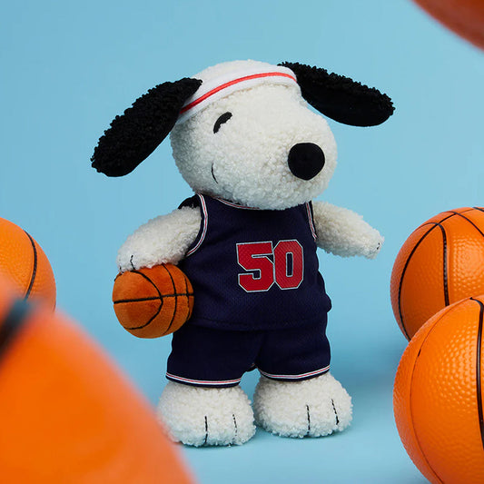 Bon Ton Toys - Peanuts Snoopy Basketball Plush - 9" - Plush