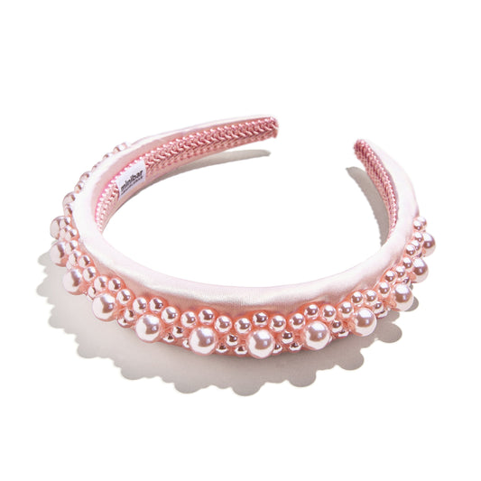 Minibar by BaubleBar - Pearl Headband - Pink - Trend Accessories