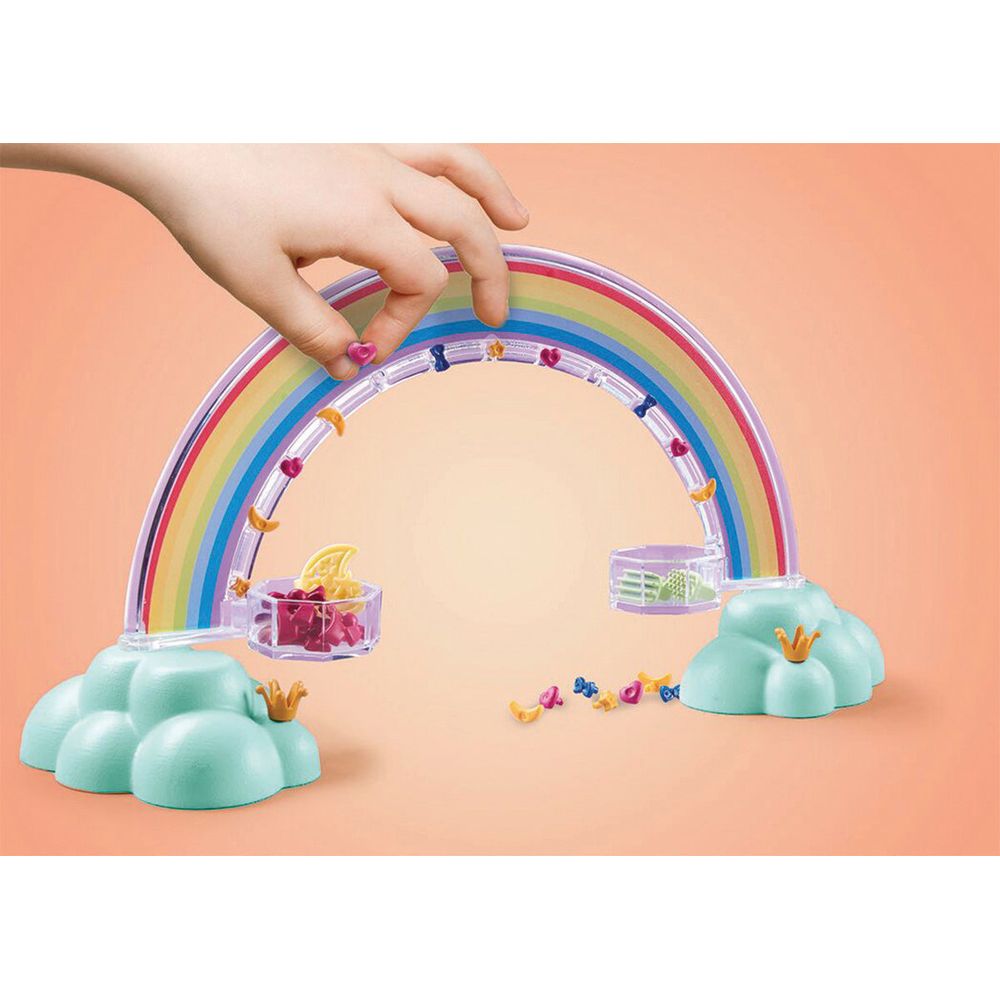 Playmobil - Pegasus with Rainbow in the Clouds Playset - Preschool