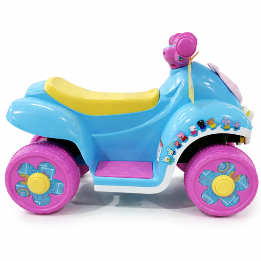 Best Ride on Cars - Peppa Pig Quad 6V Ride-On - Outdoor