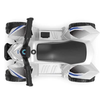 Best Ride on Cars - Polaris Outlaw ATV 6V - White - Outdoor