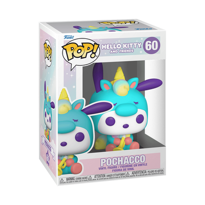 Funko - Pop! Pochacco Unicorn Party Figurine - World of Funko