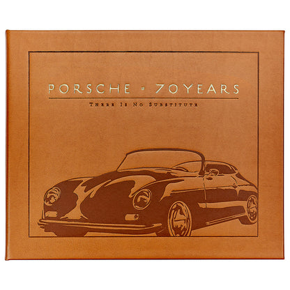 Graphic Image - Porsche 70 Years: There Is No Substitute Book Leather Edition - Books