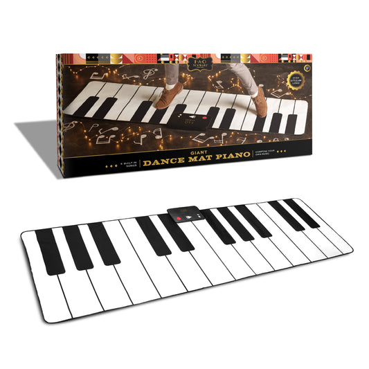 FAO Schwarz - Premium Piano Dance Mat - Music